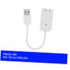 CIYODO Sound Card for Laptop External Sound Card 7.1 Channel Sound Independent Audio Adapter Noise Experience view 2