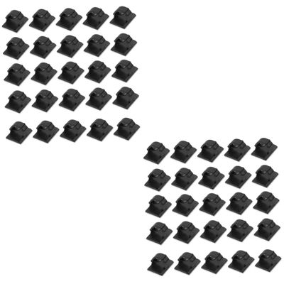 LIFKICH 200pcs Wire Organizer Clips Practical Tool for Home Office Use Easy to Install Wire Fixing for Indoor and Outdoor Areas
