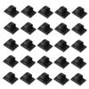 LIFKICH 200pcs Wire Organizer Clips Practical Tool for Home Office Use Easy to Install Wire Fixing for Indoor and Outdoor Areas view 3