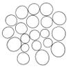 KICHOUSE 20pcs Replacement Belt for Tape Machines Rubber Drive Belt Recorder Repair Maintenance view 1