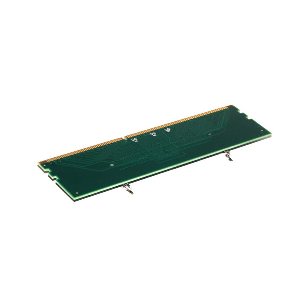 1pc Memory Adapter So- to Desktop Ram Connector for Laptop Internal Memory Supports So PCB Design Over- Compatible Pin Slots