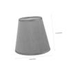 KICHOUSE 2pcs Modern Fabric Lampshade Lampshade Kit for Bedside Living Room Study view 2