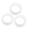 Bognajin 3PCS Silicone Smart Ring Covers, Scratch Resistant Protective Sleeves, Skin Friendly Elastic Ring Protectors, Universal Fit for All Smart Rings, Easy to Clean and Maintain (M) view 4