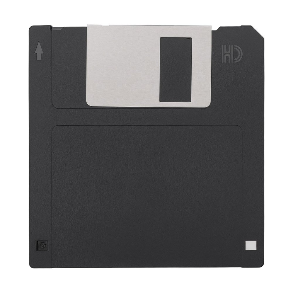 eMagTech 1Pc 3.5 Inch Floppy Disk Cleaner 1.44MB Format a Floppy Disk Cleaner Portable Floppy Disk Cleaner for PC Amiga Atari ST Archimedes Black