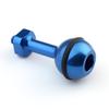 NovelGoal Aluminum 1/4 Inch Screw Ball Adaptor Mount Tripod Adapter Compatible with Hero 13 and Osmo 360 Action Camera Diving Photo Studio Kit (Blue) view 2