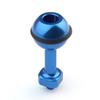 NovelGoal Aluminum 1/4 Inch Screw Ball Adaptor Mount Tripod Adapter Compatible with Hero 13 and Osmo 360 Action Camera Diving Photo Studio Kit (Blue) view 4