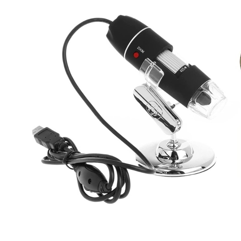 Lab Microscope Accessories 1000X 8 LED USB Powered Digital Microscope Zoom Camera Magnifier