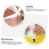 50Pcs Eyelash Glue Bottle Nozzle Caps Replacement Plastic White view 2