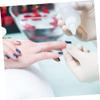 50Pcs Eyelash Glue Bottle Nozzle Caps Replacement Plastic White view 3