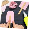 50Pcs Eyelash Glue Bottle Nozzle Caps Replacement Plastic White view 4