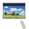 72inch Motorized Projector Screen w/Remote, Ceiling or Wall Mount, 16:9 HD 4K, Gain 3.5 Projector Movie Screen for Home Theater, Office Projection