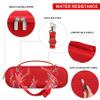 Supmay Hard Carrying Case for Beats Pill - Wireless Bluetooth Speaker, Wireless Portable Speaker Protection Case with Mesh Pocket for Charging Cables, Red+Shoulder Strap view 3