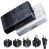 [2 Packs] 500W Max Voltage Converter US to Europe, Game-Charger Pure Sine Wave 220V to 110V Converter for European Travel, Power Converter Adapter for CPAP Hair Straightener Curler Laptop Cell Phone view 1