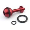 NovelGoal Aluminum 1/4 Inch Screw Ball Adaptor Mount Tripod Adapter Compatible with Hero 13 and Osmo 360 Action Camera Diving Photo Studio Kit (Red) view 1