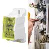 DIN Rail Distribution Box DIN Rail Distribution Box Universal Electric Terminal Block Power Wire Connector Junction Box 690V 125A (Yellow) view 2