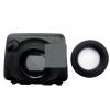 XvuaTeIw View Finder Eyepiece Frame Assembly with DK-17 DK17 Eyecup Repair Parts Compatible with Nikon D800 D800e SLR view 1