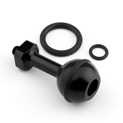 NovelGoal Aluminum 1/4 Inch Screw Ball Adaptor Mount Tripod Adapter Compatible with Hero 13 and Osmo 360 Action Camera Diving Photo Studio Kit (Black)