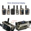 Global Walkie Talkies 4G PoC Two Way Radios Unlimited Range PTT Push to Talk Over Cellular Radio Long Range Ideal for Outdoor Sports, Logistics or Event Management(2 with SIM Card) view 2