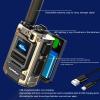 Global Walkie Talkies 4G PoC Two Way Radios Unlimited Range PTT Push to Talk Over Cellular Radio Long Range Ideal for Outdoor Sports, Logistics or Event Management(2 with SIM Card) view 4