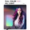 Andoer Pocket RGB Fill Light LED Video Light 2500K-9000K Dimmable 10 Scene Lighting Effects Video Conference Light for Computer Tablet Mobile Phone DSLR Camera with Screen Clip Cold Shoe Mount view 4