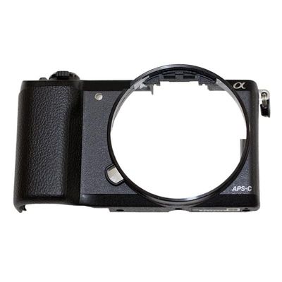 XvuaTeIw Black Front Cover with Hand Grip Repair Parts Compatible with Sony ILCE-5100 A5100 Camera