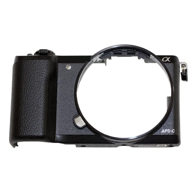 XvuaTeIw Black Front Cover with Hand Grip Repair Parts Compatible with Sony ILCE-5100 A5100 Camera