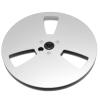 1/4 7 Inch Empty Tape Reel 3 Holes Aluminum Alloy Universal Open Sound Recording Tape Empty Reel for Recording (Silver) view 1