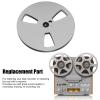 1/4 7 Inch Empty Tape Reel 3 Holes Aluminum Alloy Universal Open Sound Recording Tape Empty Reel for Recording (Silver) view 3