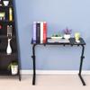 Portable Table Rolling Laptop Desk with Wheels Bed Desk Notebook Stand Table Bedside Sofa Bed Adjustable Portable Computer Desk Computer Stand view 2
