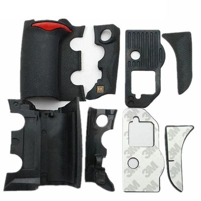 XvuaTeIw A Set of 4 Pieces Grip Rubber Cover Unit Suitable for Nikon D700 Digital Camera Body Rubber Shell + Tape