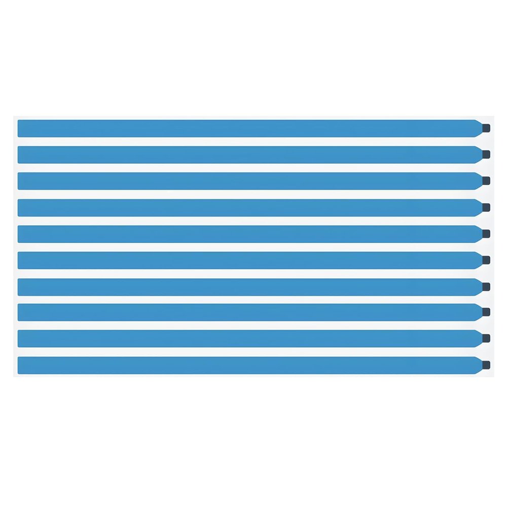 10 Pcs Privacy Screen Adhesive Strips Laptop Screen Double Sided Tape for Laptop Mobile Phone LED Display Replacement for Easily Installing Laptop Privacy Screen Protector Screen 220*8*0.3mm