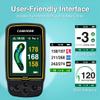 CANMORE HG500 Golf GPS - Extra Large Easy-to-Read Color Display, preloaded 41,000 Course map Worldwide Shape of the Green and the Fairway(Black) view 2