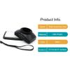 LingoFoto 30/37/43/46/49/52/58/62/67/72/77mm Square Lens Hood Cap Set,16:9 Wide Angle Video Camera Lens Shape Screw Mount Rectangular Lens Hood with White Balance Cap (43mm) view 4