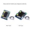 120W+120W Channel Power Amplifier Chip with Short Circuit, DC12,26V High Power Audio Amplifier Board, Special Black Heat Sink for Better Heat Dissipation, Large Capacity view 3