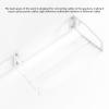 Zopsc Speaker Wall Mount for Sonos Five, Stainless Steel Heavy Duty Speaker Mount for Sonos Play 5, Stainless Steel Soundbar Bracket Replacement for Home Office (White) view 4