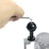NovelGoal Aluminum Screw Fix Mount 1inch Ball Head Anti-Loose Adjustable Adapter for OS-MO 360/Hero 13 and All Hero Action Camera Cage Accessories (Black) view 3