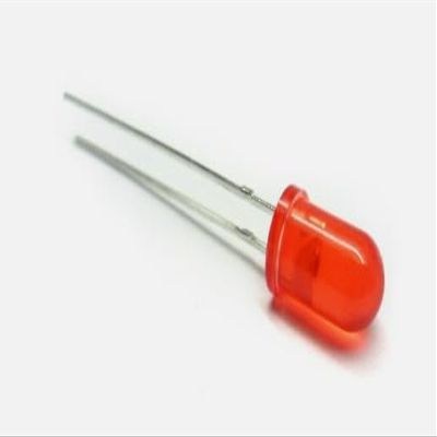 10LED 5mm Red Diffuser 800mcd