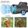 15X56 Monocular Telescope for Bird Watching Hiking Camping Wildlife Viewing, Adjustable Eyecup, Fully Multi-Coated Lenses, Rubber Armor, Non-Slip Grip, Fogproof, Waterproof view 2