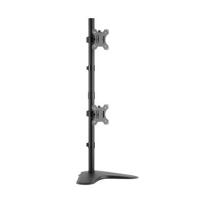 3FLQOOPP Monitor Mount Stand Monitor Mount Adjustable Up and Down Dual Screen Monitor Stand, Tilt Rotation, Monitor Mount Stand for 17"-32" Screen, Each Arm Holds Up to 8KG PC ?Monitor Mount