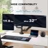 HUANUO Dual Monitor Stand&Single Monitor Mount view 2