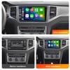 Radio Stereo Original Car Style for VW Golf Polo Bora Passat T-ROC T-Cross 2018,Biorunn 9" 8-Core GPS Navi Wireless Wired Car-Play Android Auto Upgrade Dash Kit,8GB RAM 128GB ROM view 2
