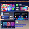 Android Car Radio for Jeep Cherokee 2013-2018, 10.1 Inch Head Unit Car Stereo with IPS HD Touch Screen, Wireless CarPlay, Android Auto, GPS, WiFi, Backup Camera, SWC, Bluetooth 5.2, 4+64GB view 3