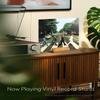 Qlearsoul Vinyl Record Stand, Now Playing Display Stand view 2