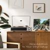 Qlearsoul Vinyl Record Stand, Now Playing Display Stand view 4