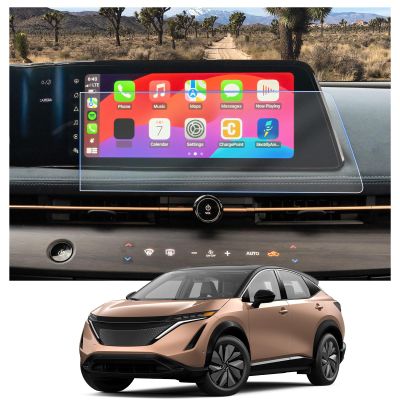 CDEFG 2PCS for 2023 2024 Nissan Ariya Screen Protector Compatible with 2023 2024 Nissan Ariya 12.3-Inch Screen Protector 2023 2024 Nissan Ariya Accessories HD Clear