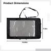 Waterproof Map Case for Hiking, Camping, and Boating, Made from Plastic and Polyester, Keeps Maps Protected and Readable view 4