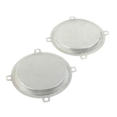 Cnthan7 Motorcycle Fairing Speaker Grill Covers Front Speaker Grill for Harley for Touring Electra Glide FLHTC 2006-2013