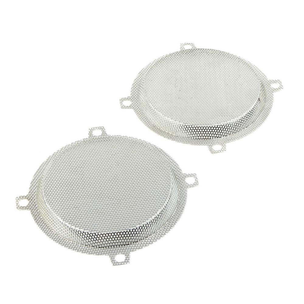 Cnthan7 Motorcycle Fairing Speaker Grill Covers Front Speaker Grill for Harley for Touring Electra Glide FLHTC 2006-2013