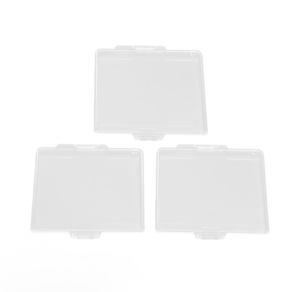 Akozon 3PcsD800 Camera LCD Screen Protector, Scratch and Bump, Easy to Assemble, Good Protection, ABS Material, Ideal Cameras
