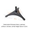 KIYILIHI Speaker Stand, Vertical 3-Claw Bottom Speaker Shelves,Adjustable Height 2 Speaker Stand with Threading Hole, for Home Theaters Professional Performance Recording Composing view 4